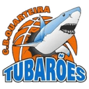 Emblema do Clube Basket Quarteira Tubarões